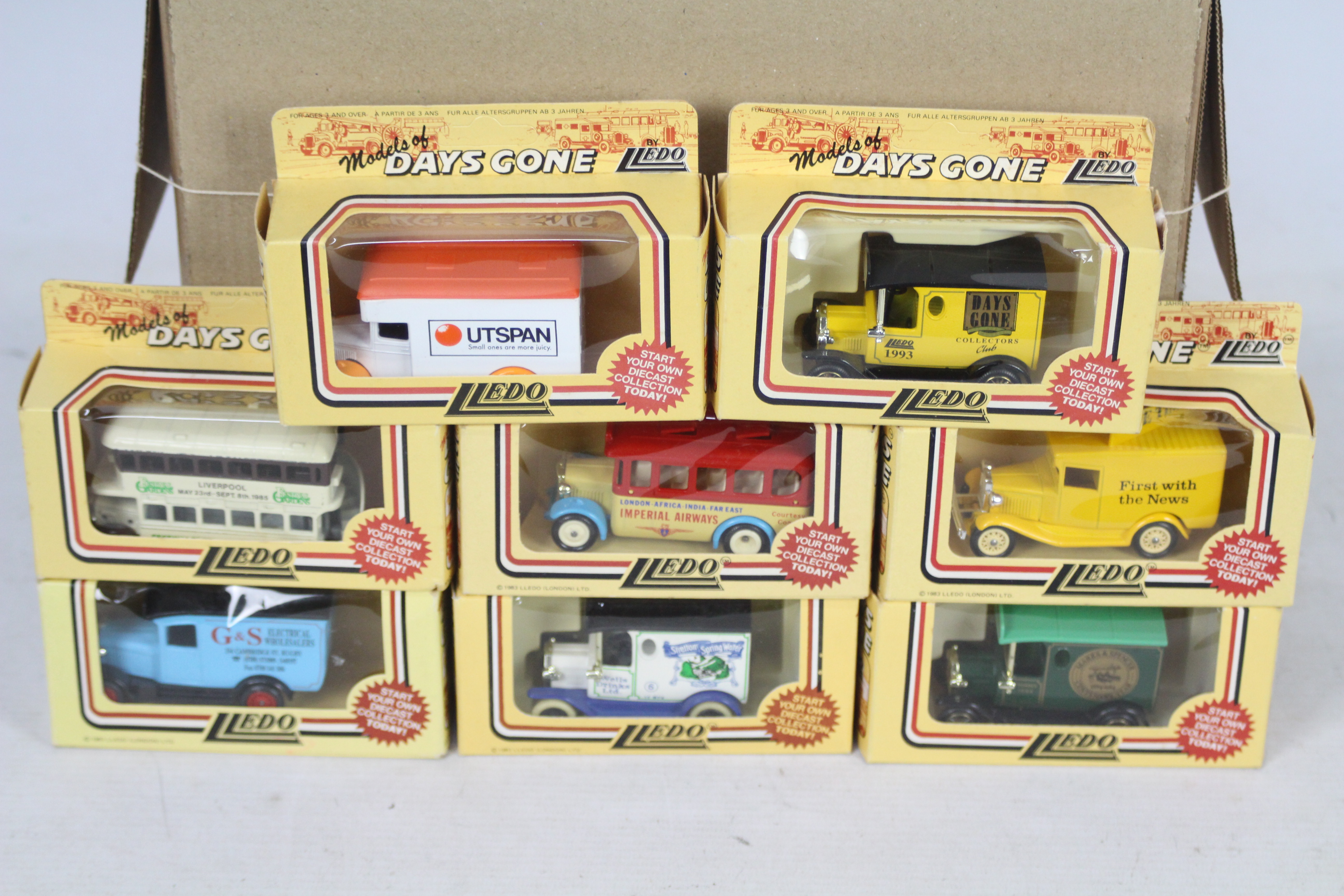 Lledo - Days Gone - A collection of 38 die cast models featuring Festival Gardens Transport - Image 2 of 3