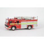 Fire Brigade Models - A built kit model Volvo Saxon FL6/14 Fire Engine in 1:48 scale in London Fire