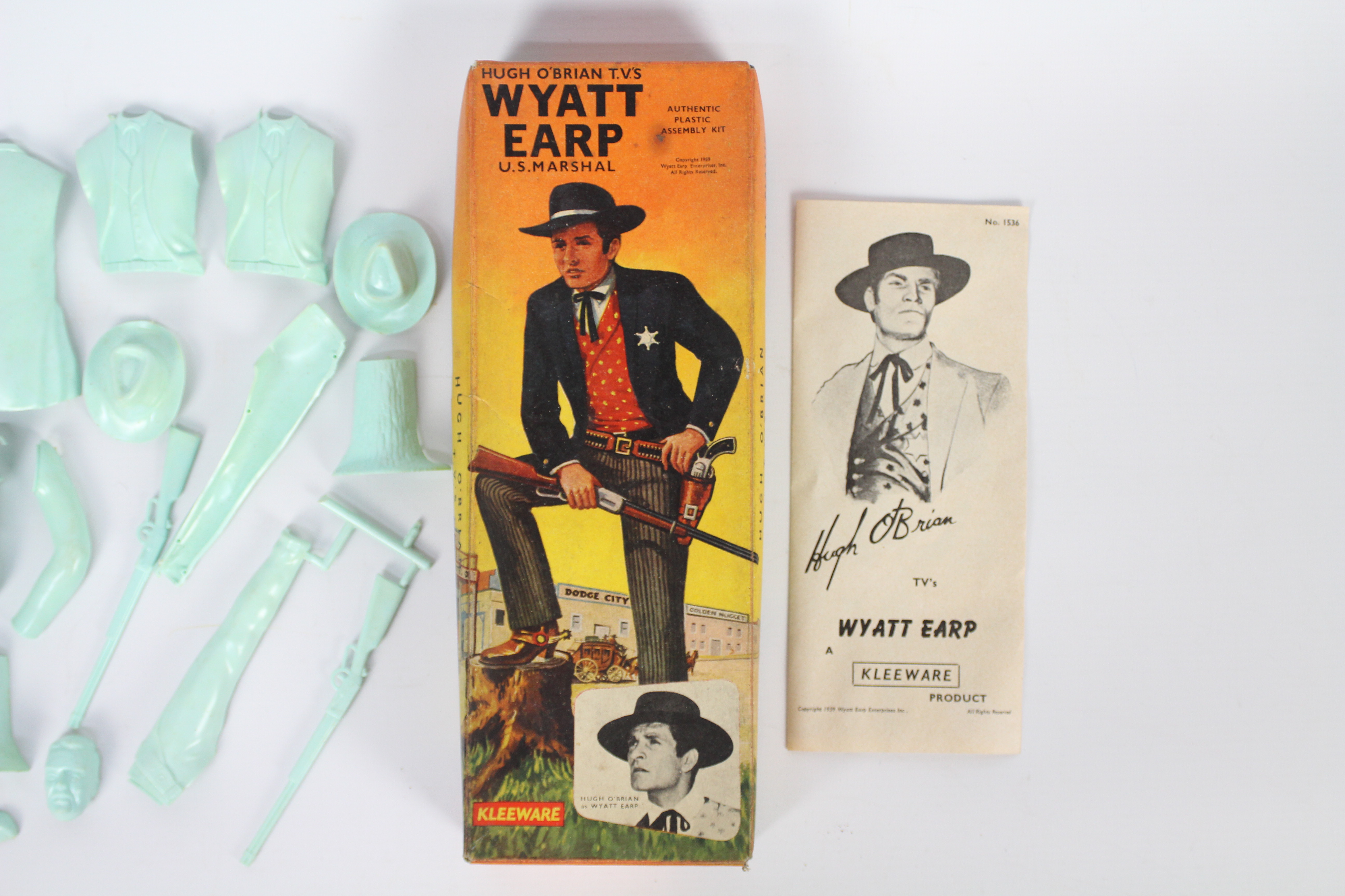 Kleeware - A rare but incomplete boxed Kleeware branded Wyatt Earp U.S. - Bild 4 aus 4