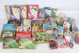 Waddingtons - 15 boxed vintage Waddingtons Puzzle Games and a quantity of novelty pocket money toys