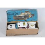 Ichiko - Langcraft - A boxed Ichiko 1959 Buick Police Car with Radar # IK4062.