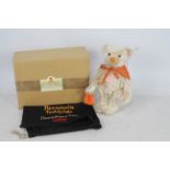 Steiff - A boxed white mohair #00479 'Treasure Hunter Bernstein - 2004' - The white bear has