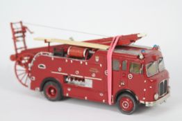 Fire Brigade Models - A built kit model AEC Mercury Merryweather Fire Engine in 1:48 scale in