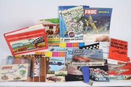 Matchbox - Spot On - Polistil - Airfix - A collection of vintage model car catalogues and books