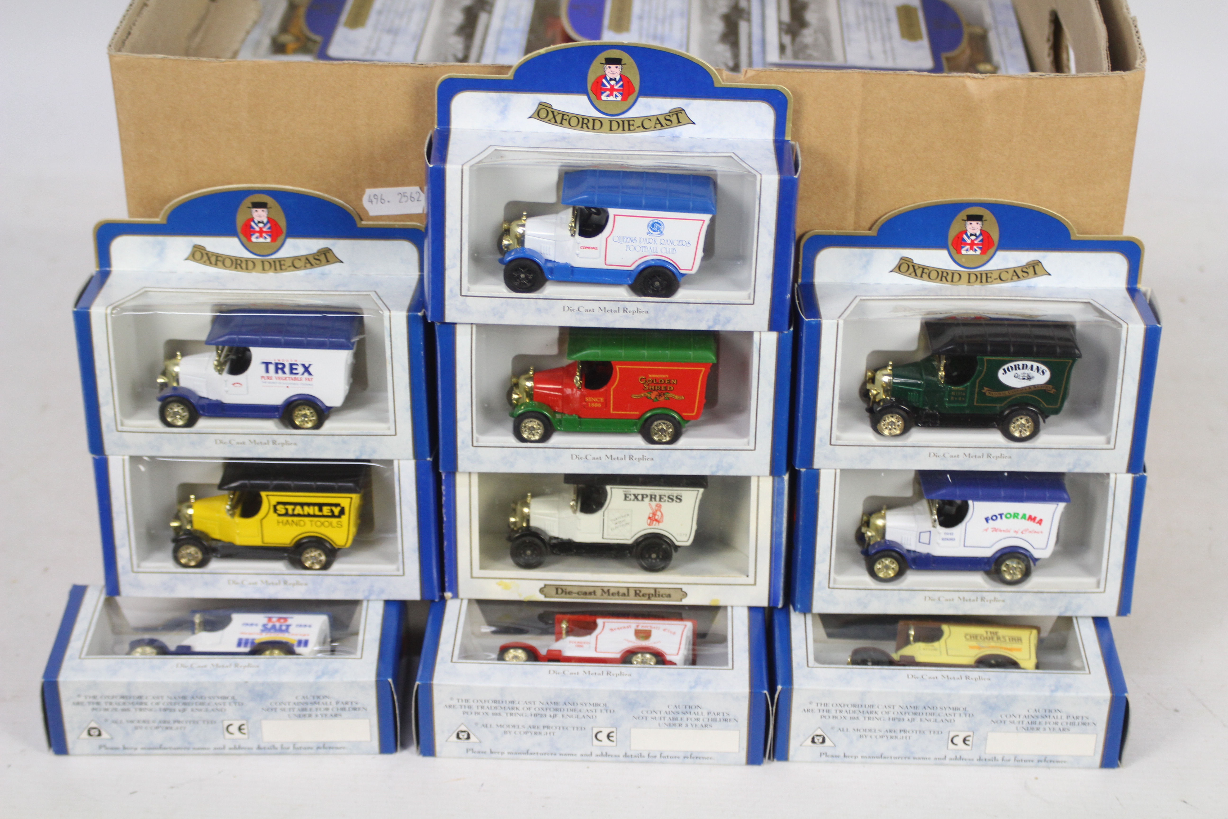 Oxford Die-Cast - A collection of 57 boxed die cast metal replica vans and delivery vehicles and - Image 2 of 3