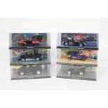 Eaglemoss - Batman - 6 x boxed Batman vehicles by Eaglemoss including an s12 Batman #5 vehicle,