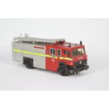 Fire Brigade Models - A built kit model Renault Dodge Saxon G13 Fire Engine in 1:48 scale in London