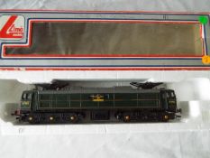 Hornby-Triang - an OO gauge EM2 Co-Co overhead electric locomotive, op no 27002, BR green livery,