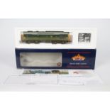 Bachmann - A boxed Class 25/3 Diesel loco in BR two tone green weathered finish,