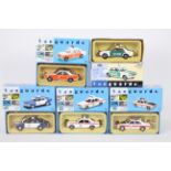 Vanguards - 5 boxed Ford Consul and Granada Mk1 Police cars in various liveries including Greater