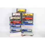 Corgi - A collection of 12 boxed die cast trucks and lorries to include - Tesco Volvo Tanker #91355.