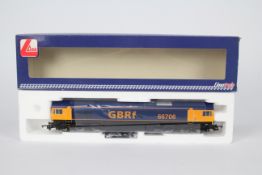 Lima - A OO gauge class 66 Diesel Loco in GBRf blue and yellow livery operating number 66706.