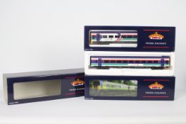Bachmann - an OO gauge two-car DMU unit Scotrail First Group diesel locomotive and coach, # 31-508,
