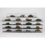 DeAgostini - 20 x boxed military vehicles - Lot includes a French 1944 Flakpanzer 5 'Mobelwagen'