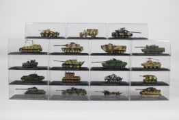 DeAgostini - 20 x boxed military vehicles - Lot includes a French 1944 Flakpanzer 5 'Mobelwagen'