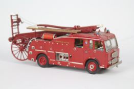 Fire Brigade Models - A built kit model Dennis F101 Fire Engine in 1:48 scale in London Fire