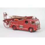 Fire Brigade Models - A built kit model Dennis F101 Fire Engine in 1:48 scale in London Fire