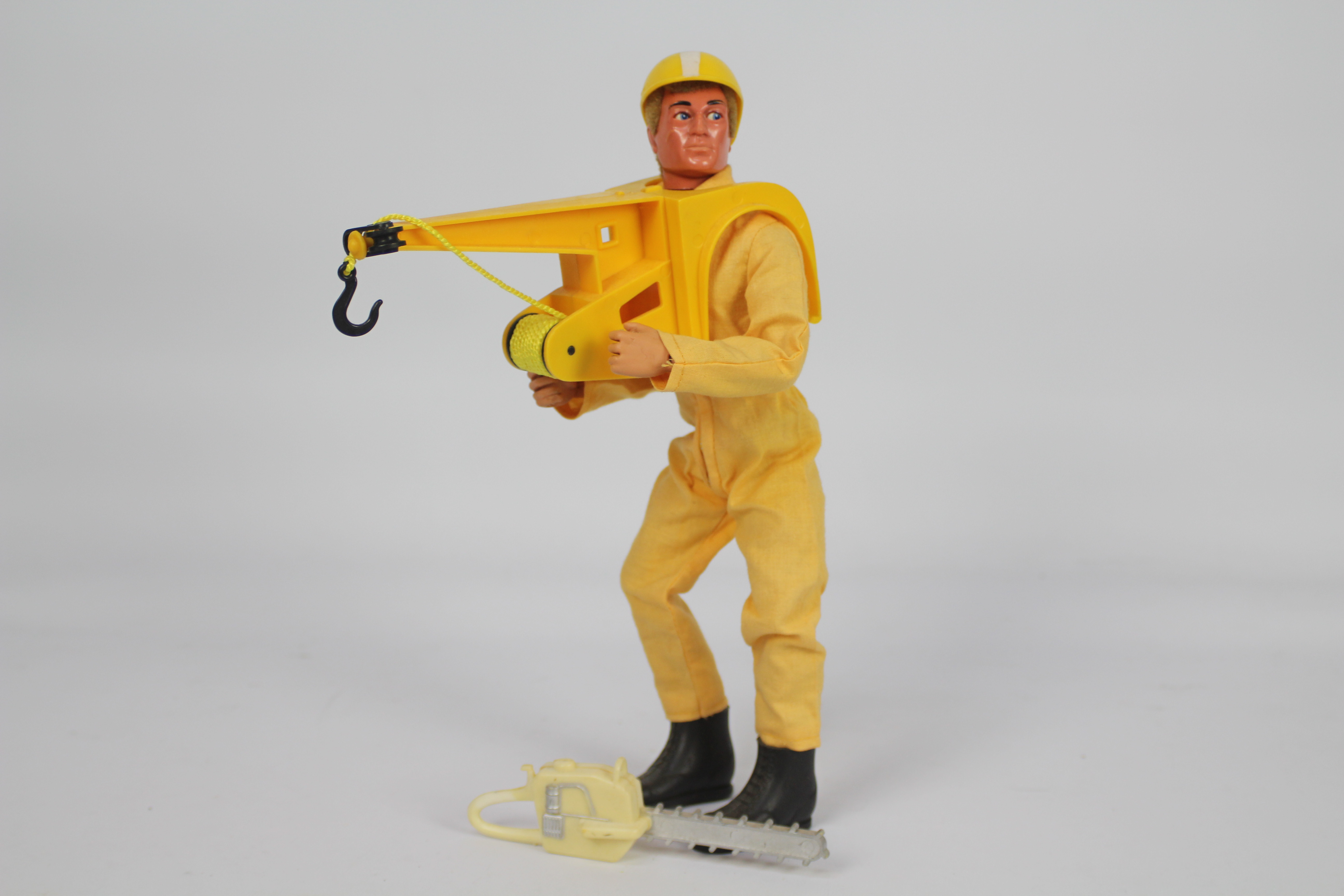 Palitoy, Action Man - A Palitoy Eagle-Eye Action Man figure in High Rescue Emergency outfit.
