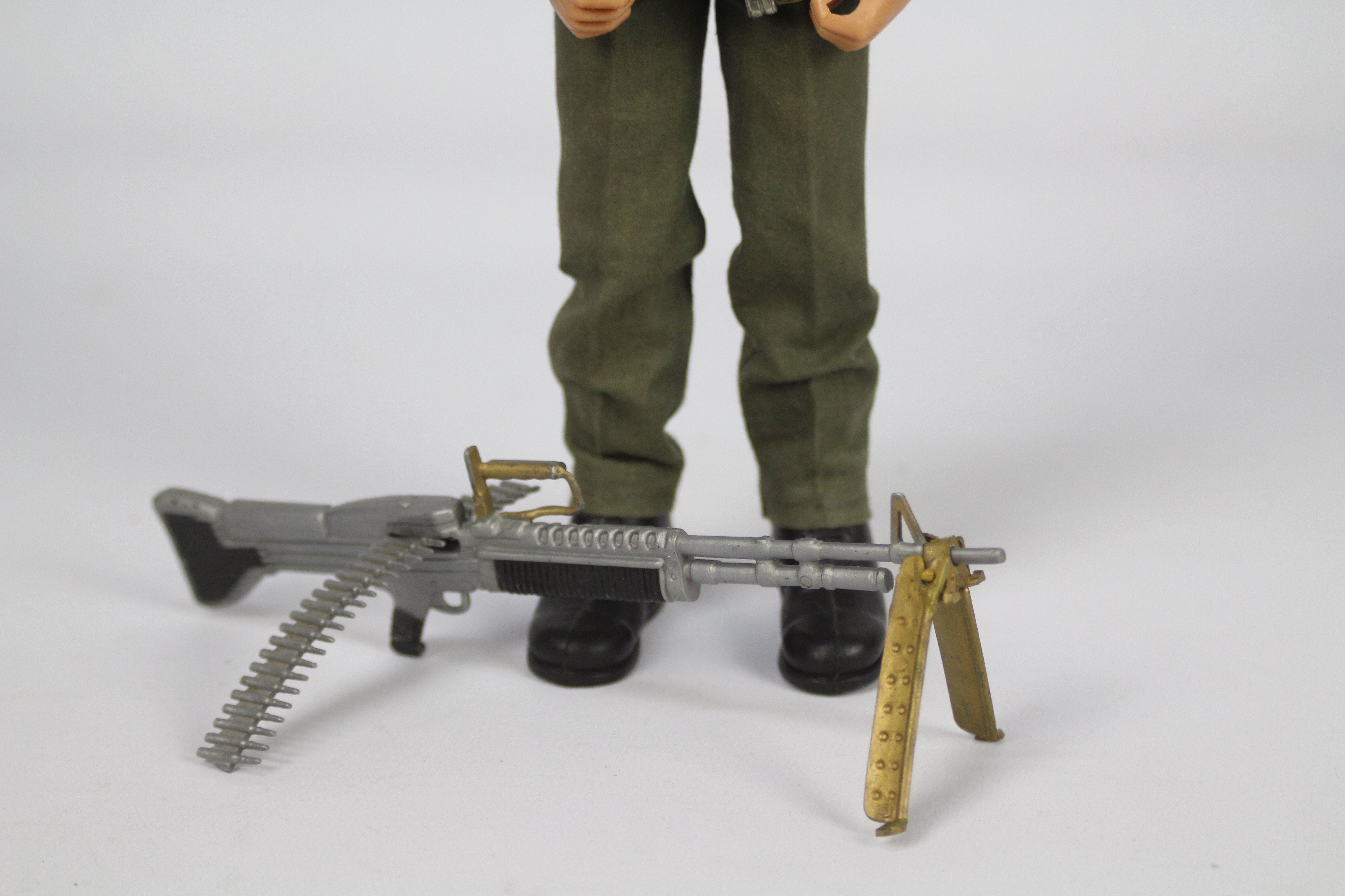 Palitoy, Action Man - A Palitoy Eagle-Eye Action Man figure in Commando outfit. - Image 4 of 9
