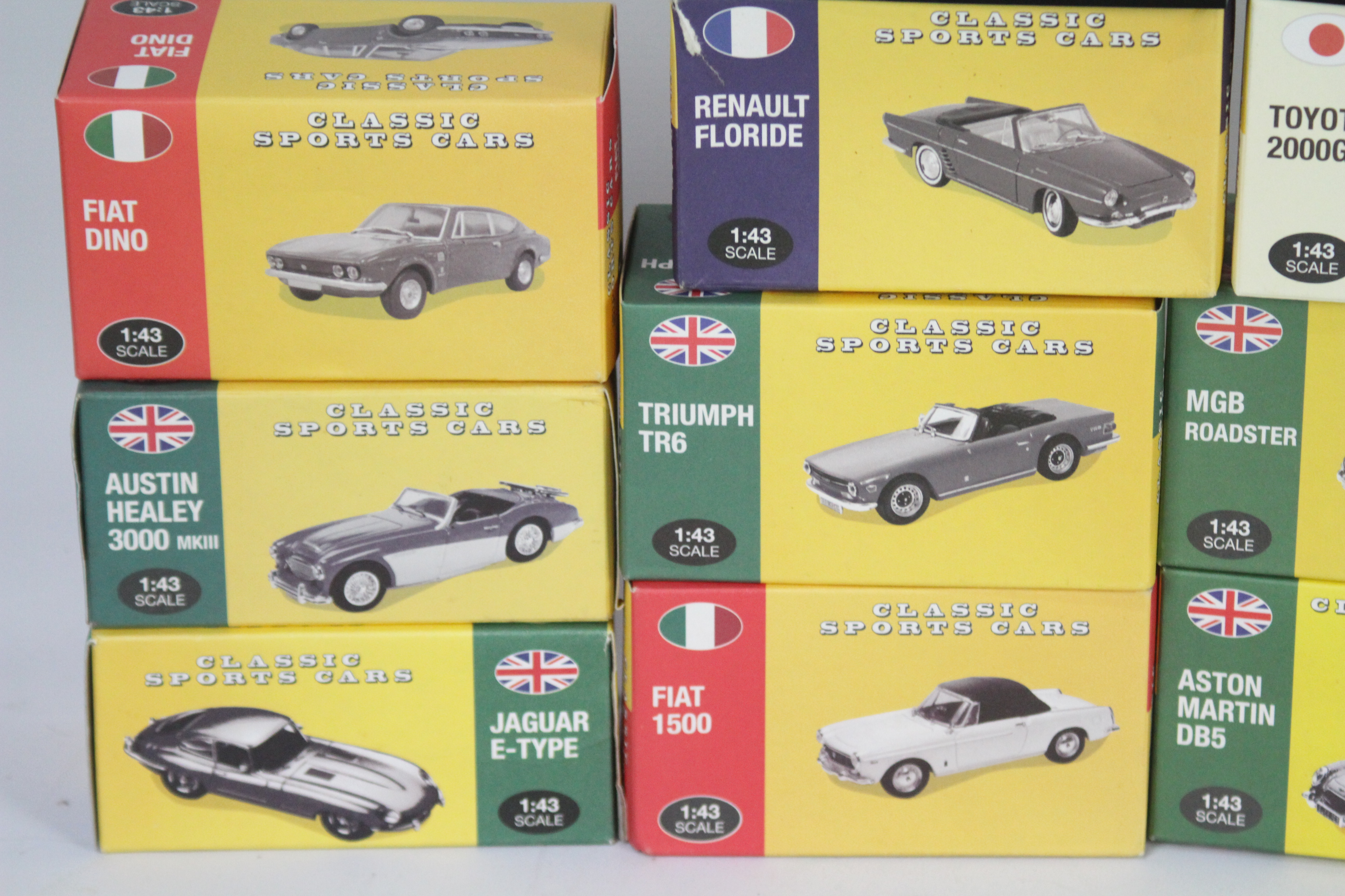 Atlas Editions - 11 boxed 1:43 scale diecast model cars from the 'Classic Sports Cars' series from - Image 3 of 4