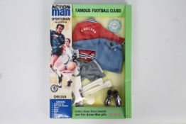 Palitoy,Action Man - A boxed Palitoy Action Man 'Famous Football Clubs' Chelsea Football Club strip.