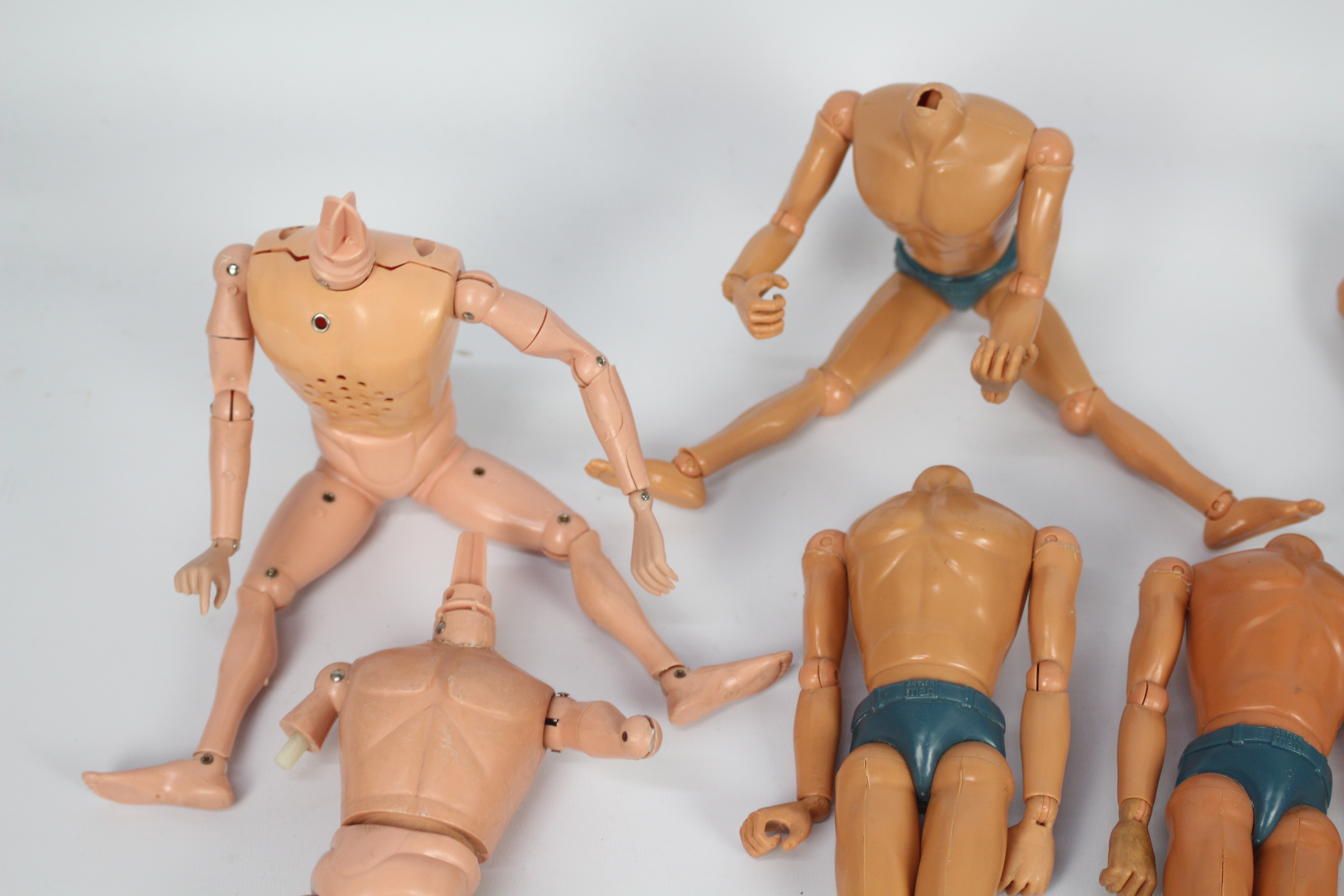 Palitoy, Action Man - Seven naked Action Man figures with various body types. - Image 3 of 3