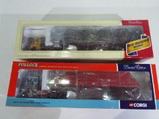 Corgi - 2 x limited edition 1:50 scale die-cast model trucks - Lot includes a boxed #CC12512 'Road