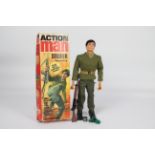 Palitoy Action Man - A boxed Action Man Soldier with Gripping Hands.