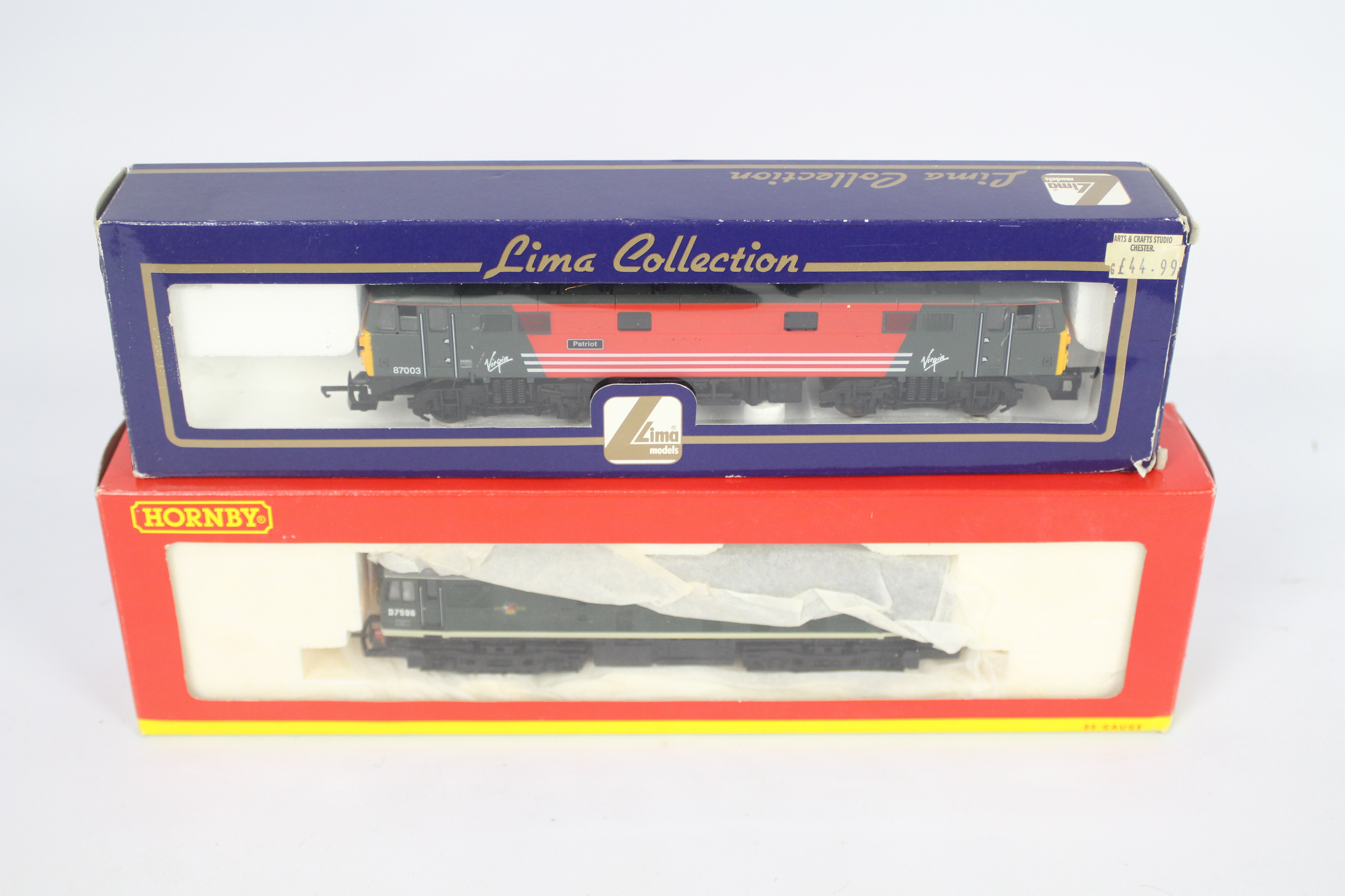 Hornby - Lima - 2 x boxed OO gauge locos,