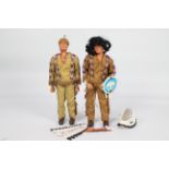 Palitoy, Action Man - Two Action Man figures in Native Indian outfits.