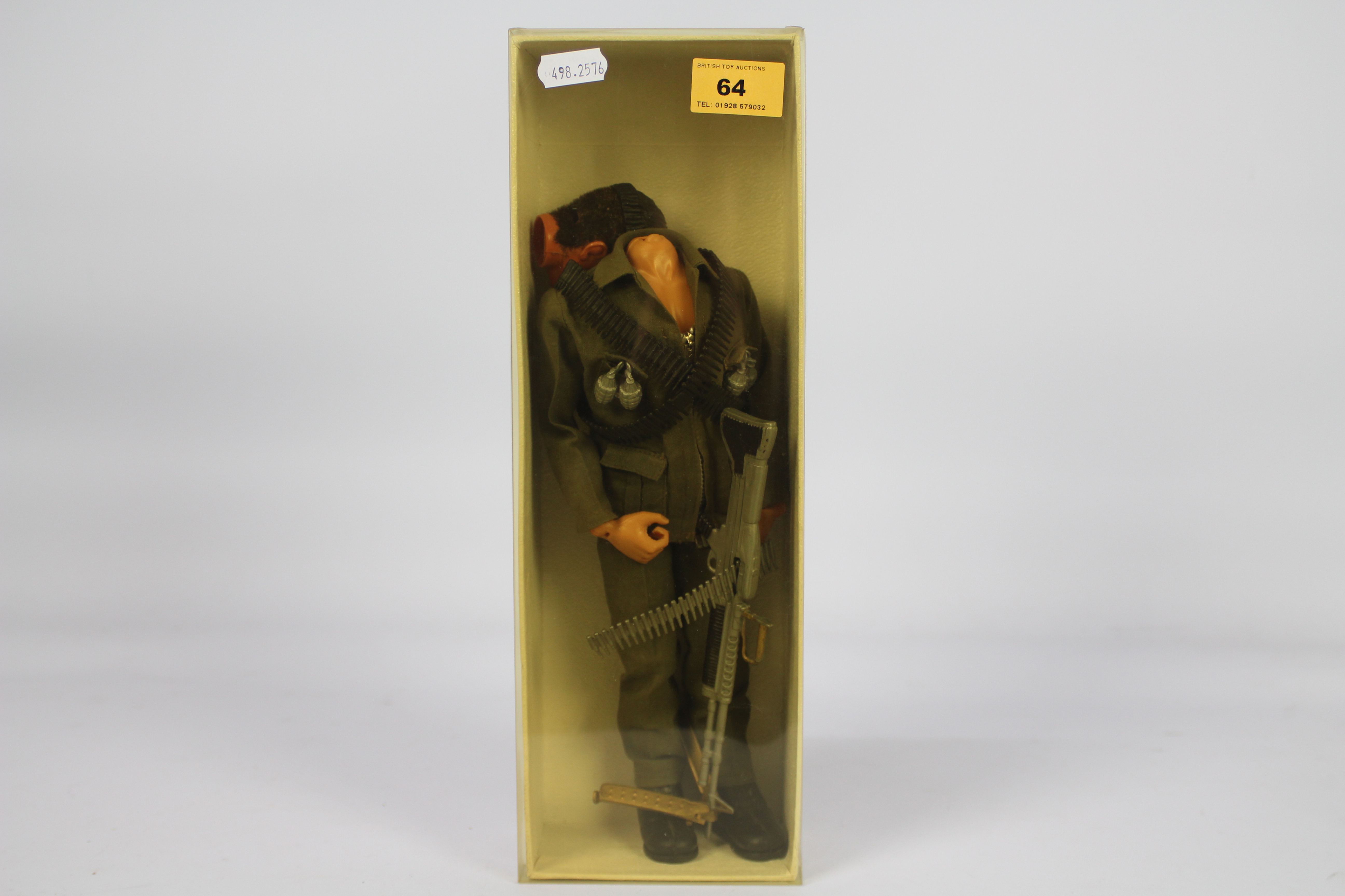 Palitoy, Action Man - A Palitoy Eagle-Eye Action Man figure in Commando outfit. - Image 9 of 9
