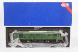 Heljan - an O gauge model BR class 25 WSYP diesel electric locomotive, BR green livery,