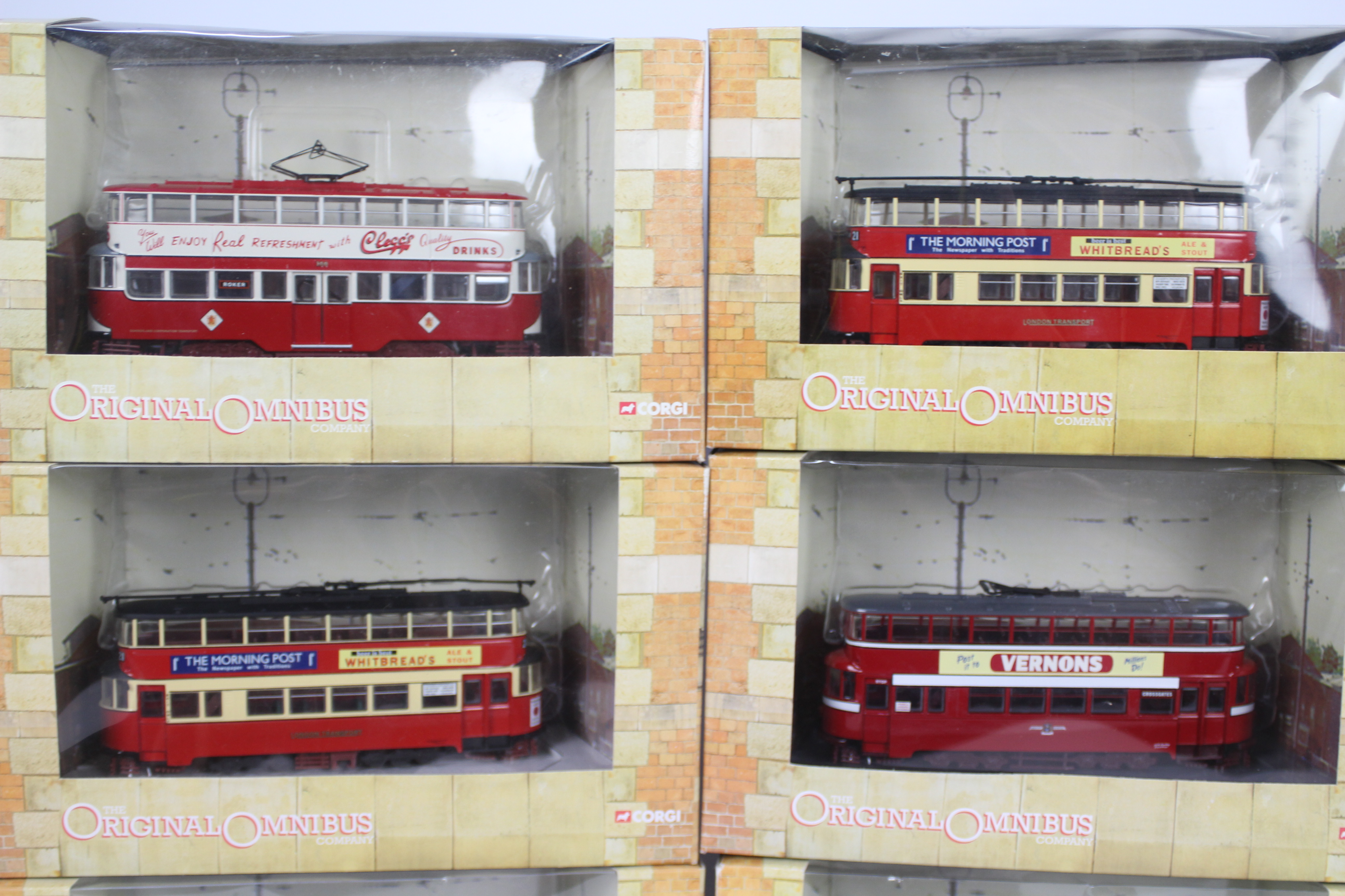 Corgi - Original Omnibus - 9 x boxed Feltham Tram models in 1:76 scale including one in Sunderland - Image 4 of 5