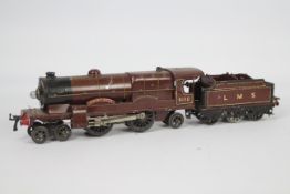 Hornby - A 6 volt electric O gauge Royal Scot number 6100 # 3E.