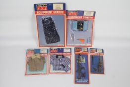 Palitoy, Action Man - Six carded Action Man accessory sets from Palitoy.