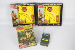 Geyper Man (Spain), Action Man - Three boxed Geyper Man (Spain) Action Man accessories,