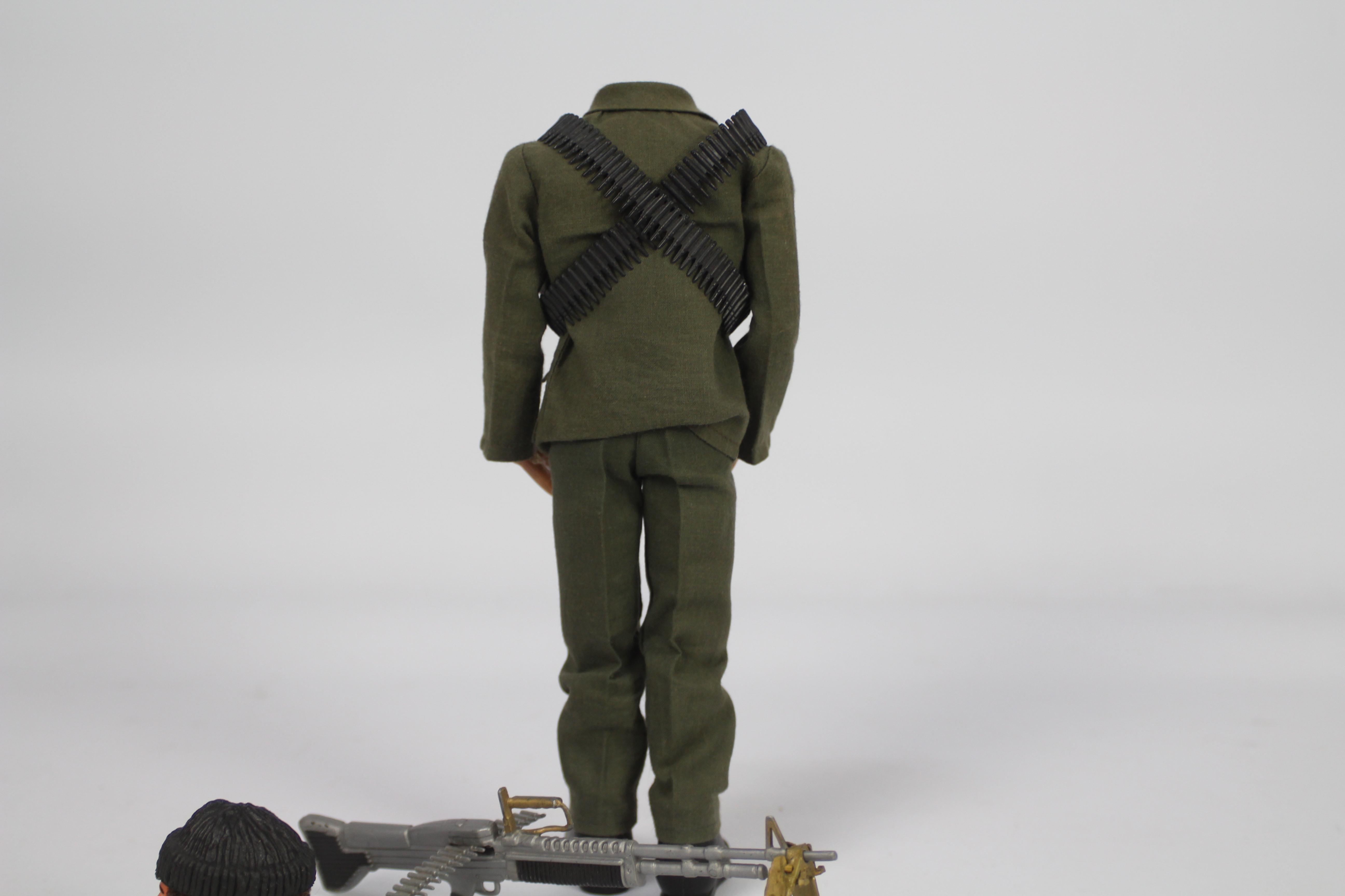 Palitoy, Action Man - A Palitoy Eagle-Eye Action Man figure in Commando outfit. - Image 8 of 9