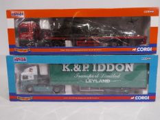 Corgi - Hauliers of Renown - 2 x limited edition boxed 1:50 scale trucks - Lot includes a #CC13422