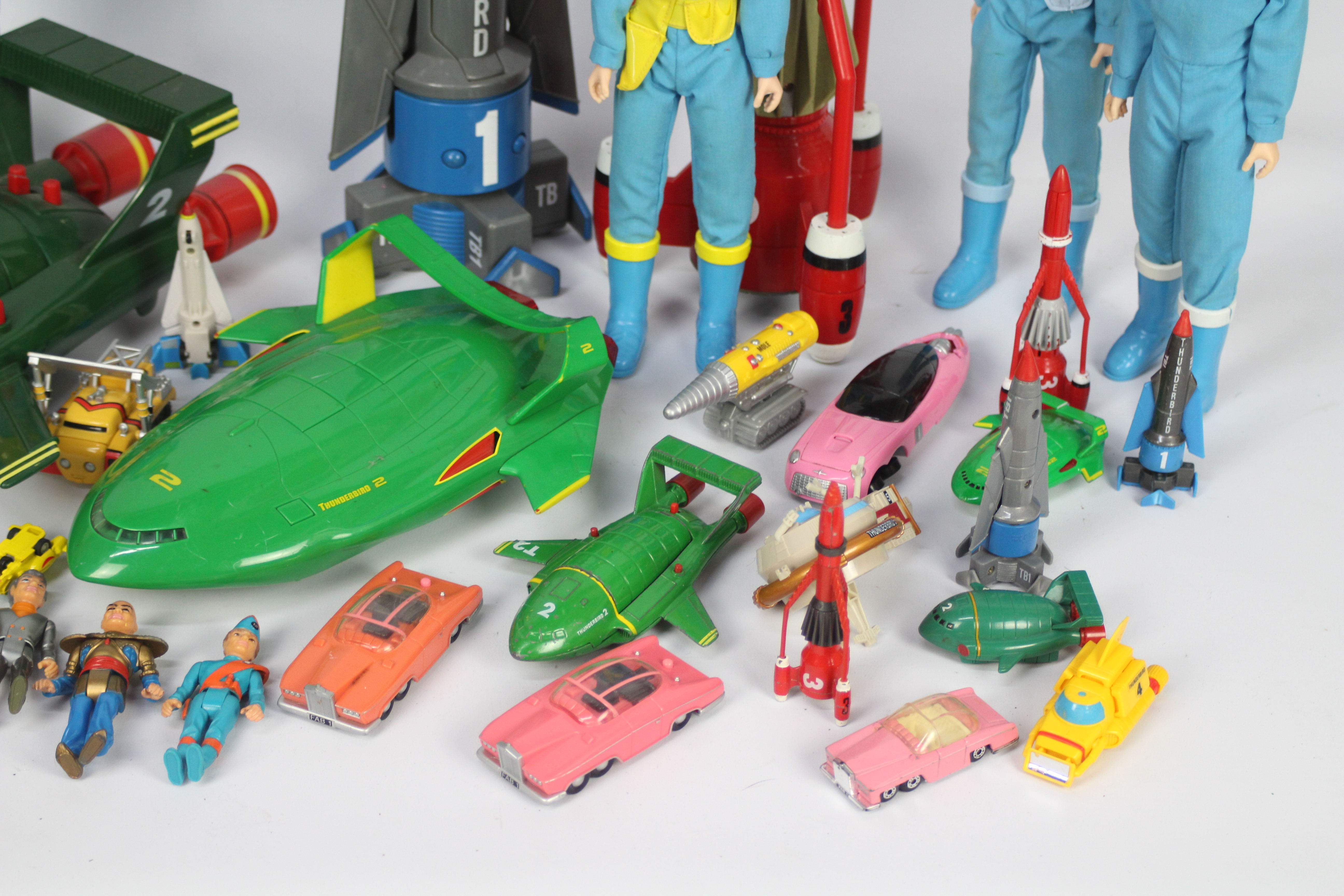 Thunderbirds - Matchbox - Carlton - Bandai - An excess of 20 Thunderbirds 9cm figures, - Image 4 of 6