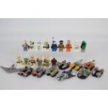Lego - Star Wars - LFL - A collection of 14 x loose Star Wars Lego figures plus one extra body with