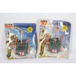 Palitoy, Action Man - Two carded Palitoy Action Man Turbo Copters.