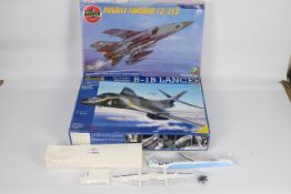 Three Aeroplane scale kits comprising Revell 1:72 Strategic Bomber B-1B Lancer # 04307;