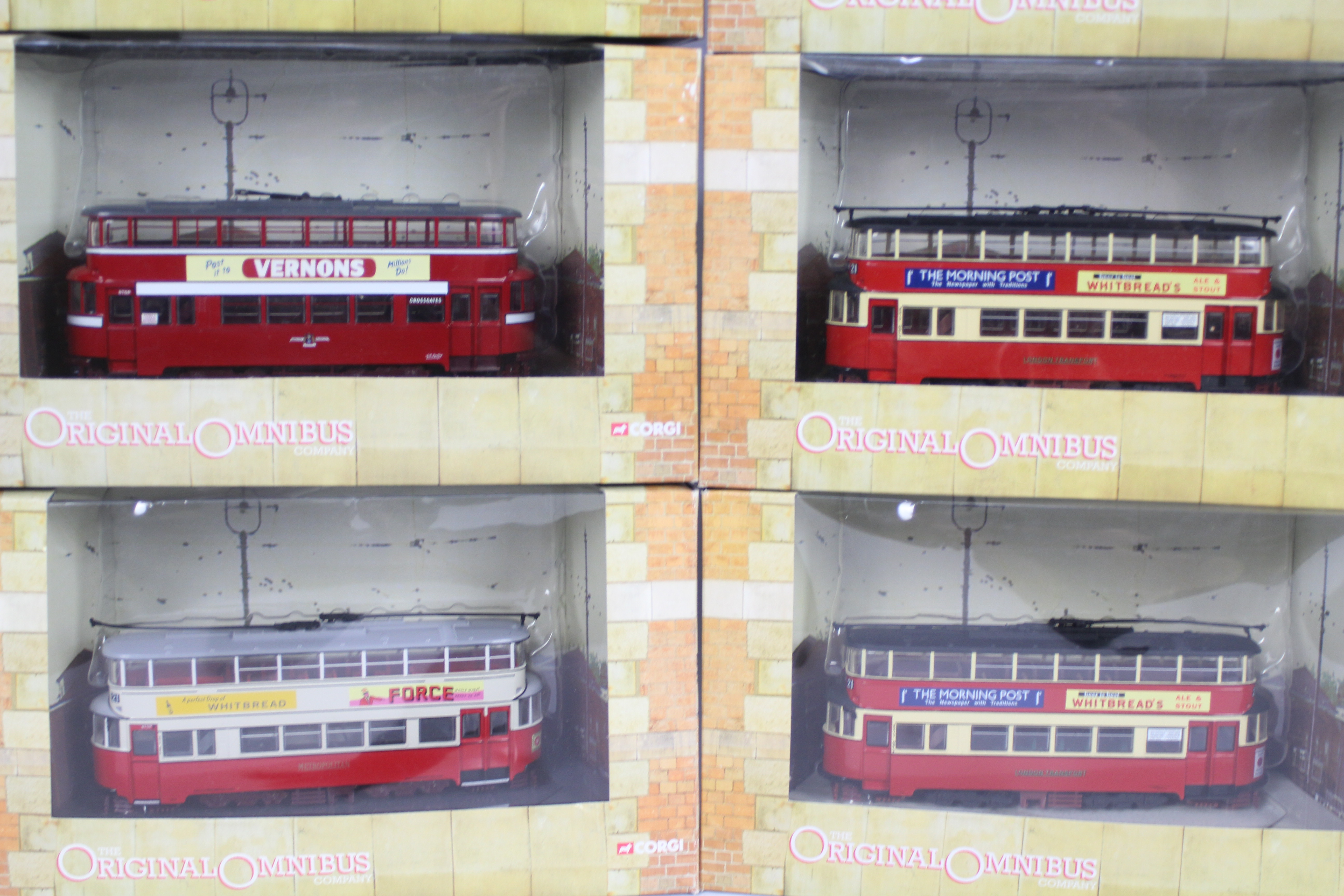 Corgi - Original Omnibus - 9 x boxed Feltham Tram models in 1:76 scale including one in Sunderland - Image 3 of 5