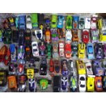Hot Wheels - A collection of 70 plus loose play worn Hot Wheels models including Toyota MR2,