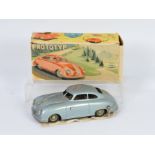 JNF (Germany) - A boxed JNF Prototyp tinplate clockwork Porsche, made in the 'US Zone of W.