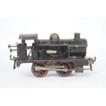 Hornby - MLDL - A rare early 1920s MLDL branded clockwork O gauge 0-4-0 tank engine named Zulu.