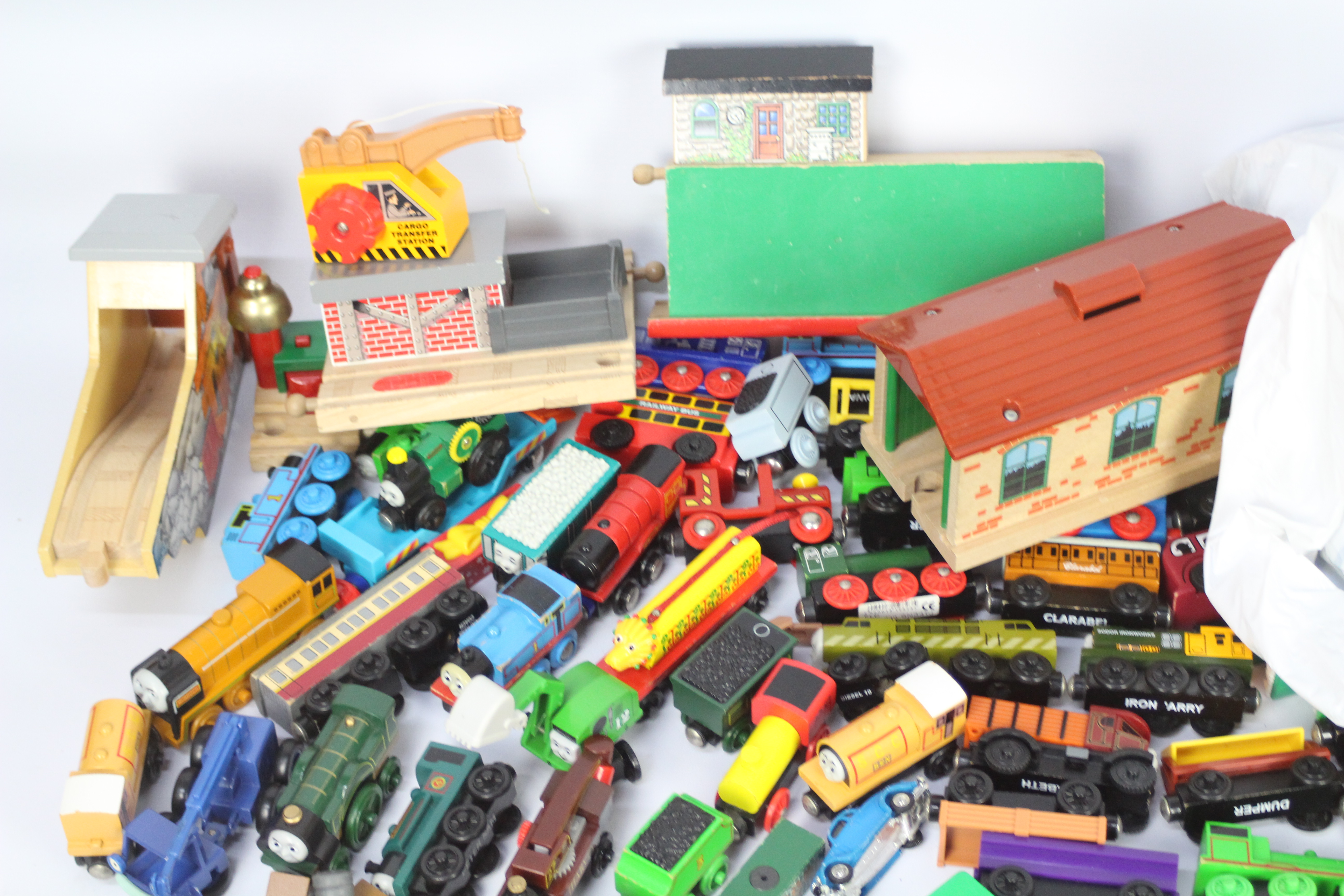 Brio - Thomas the Tank Engine & Friends - Train Set to include wooden tracks, buildings, trains, - Image 3 of 5