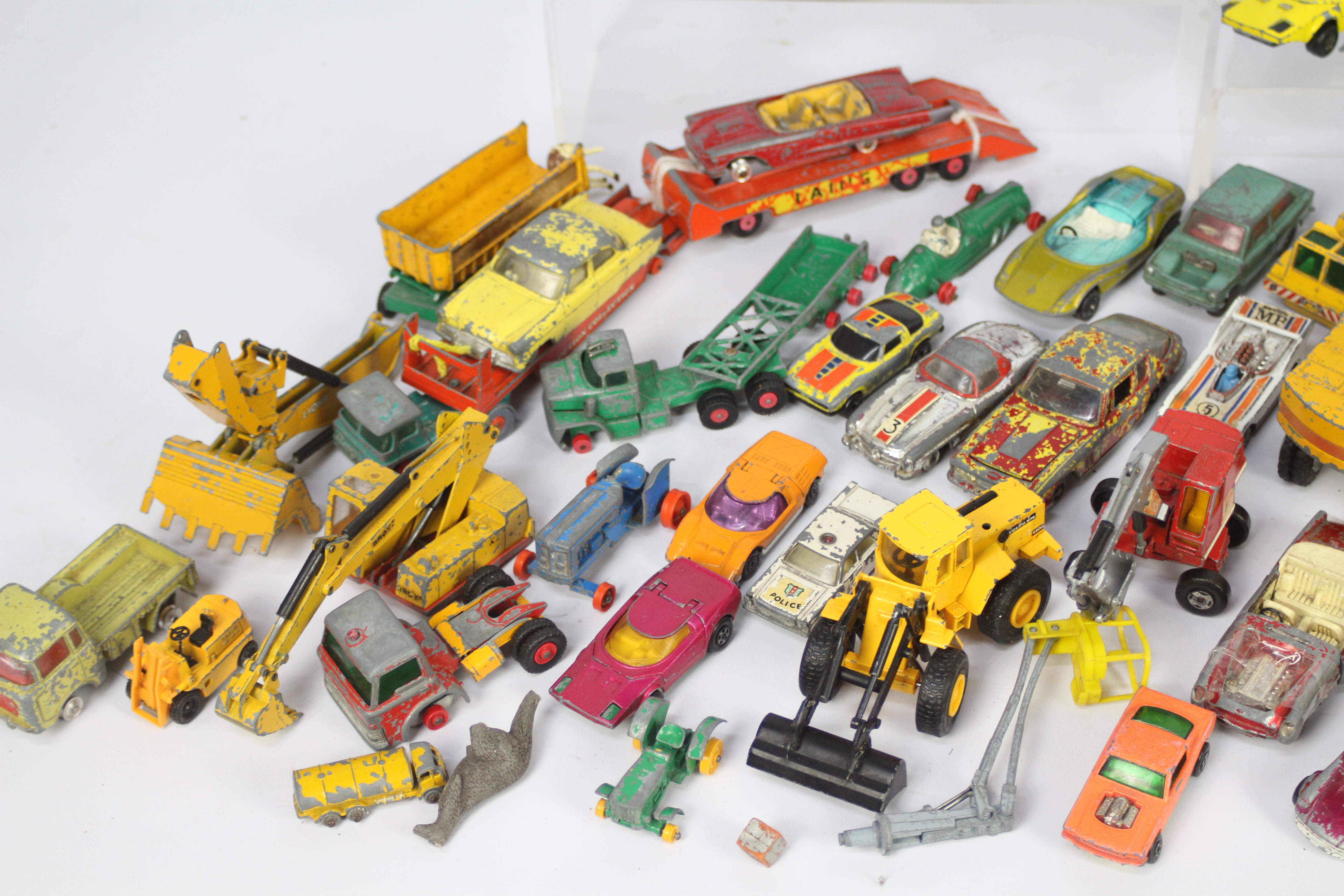Diecast - A large quantity (approximately 40+) of playworn diecast vehicles to include, Corgi, - Image 3 of 4