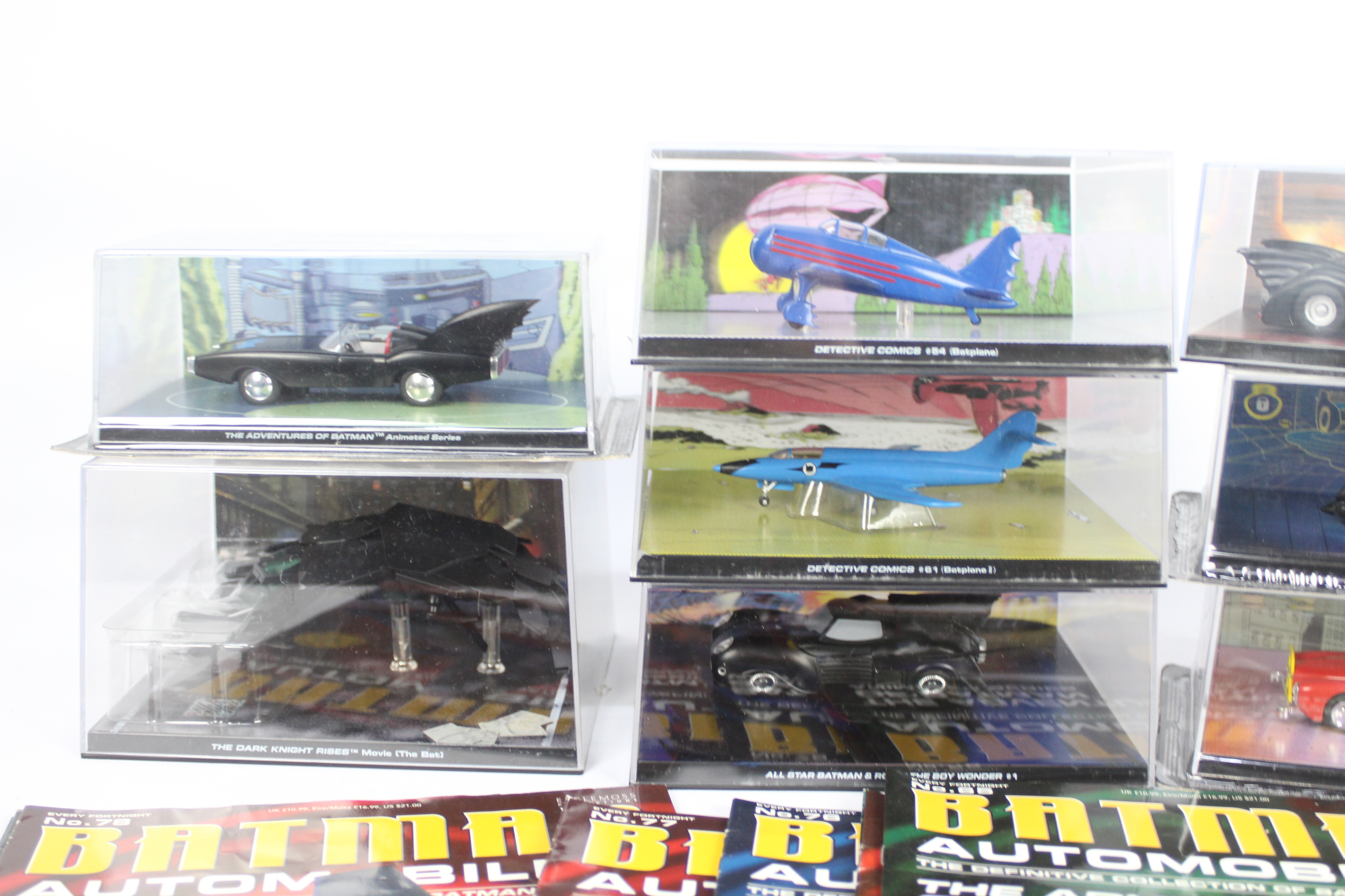 Eaglemoss - Batman - 8 x boxed die-cast model vehicles - Lot includes an s12 The Dark Knight Rises - Image 2 of 4