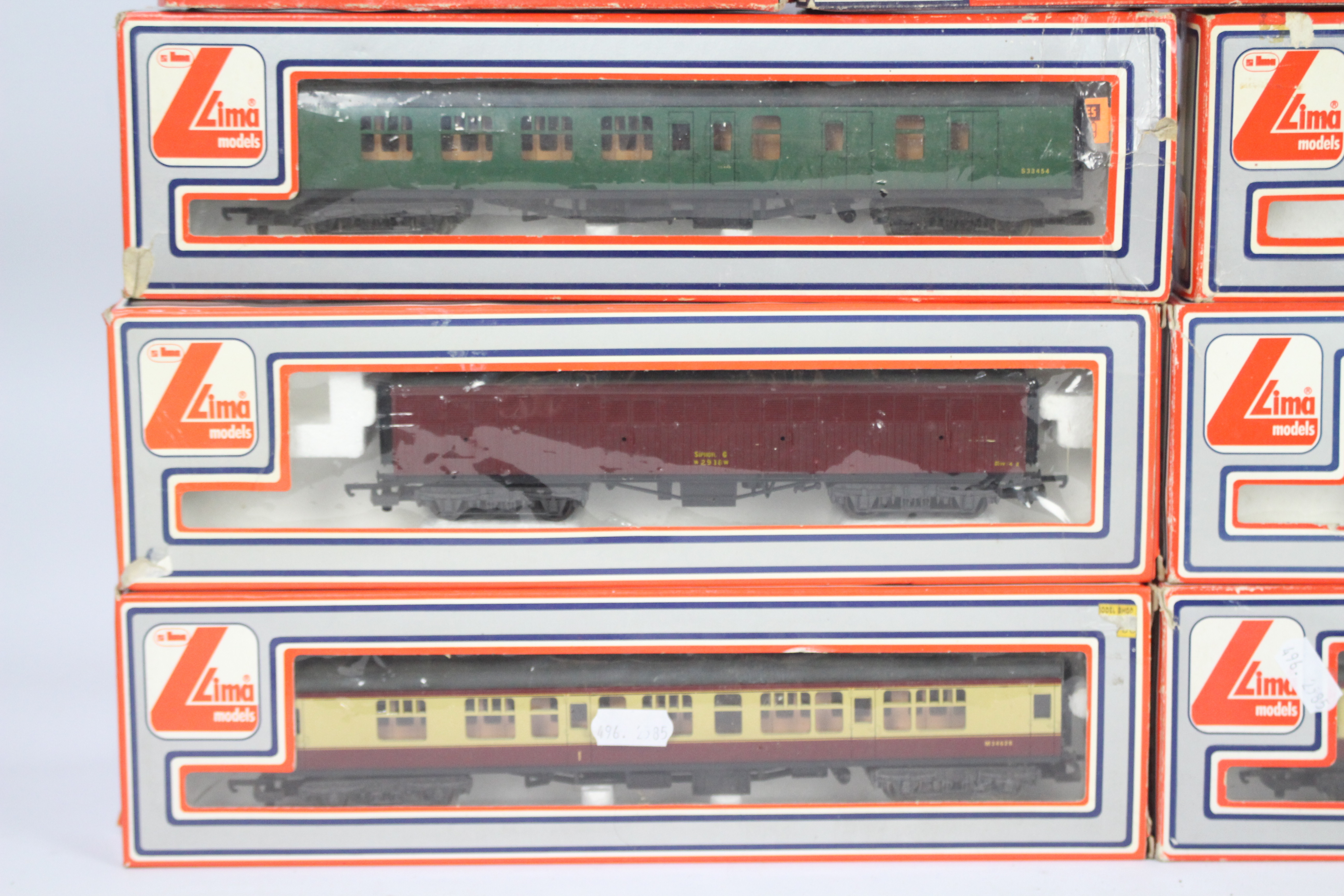 Lima - 5 x boxed carriages, 4 x boxed wagons, - Image 2 of 5